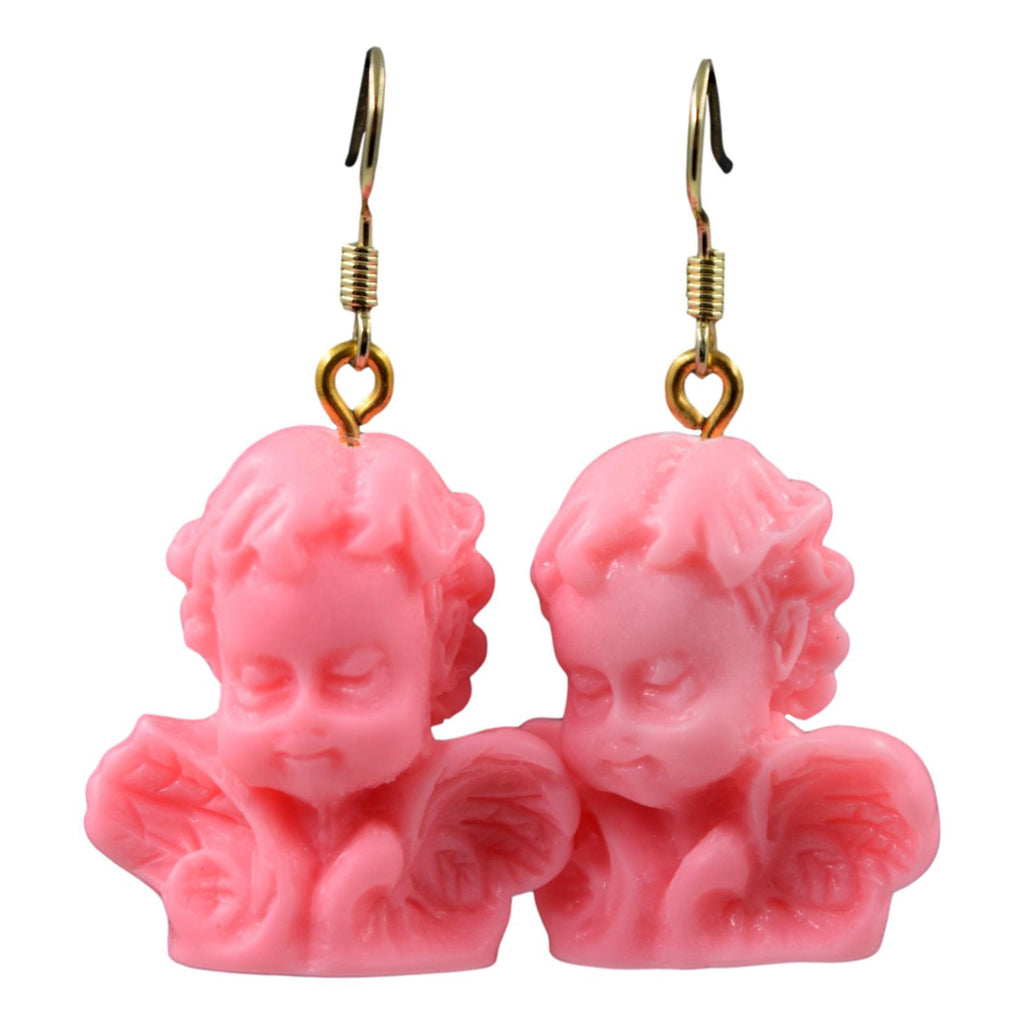 Cherub cheap angel earrings