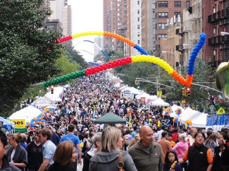 April - May: Manhattan Street Festivals