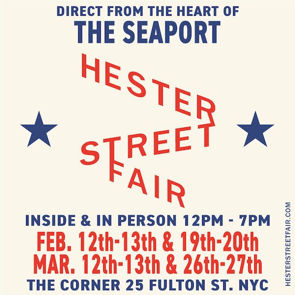 March 12-13 The Corner Weekend Market - Hester Street Fair