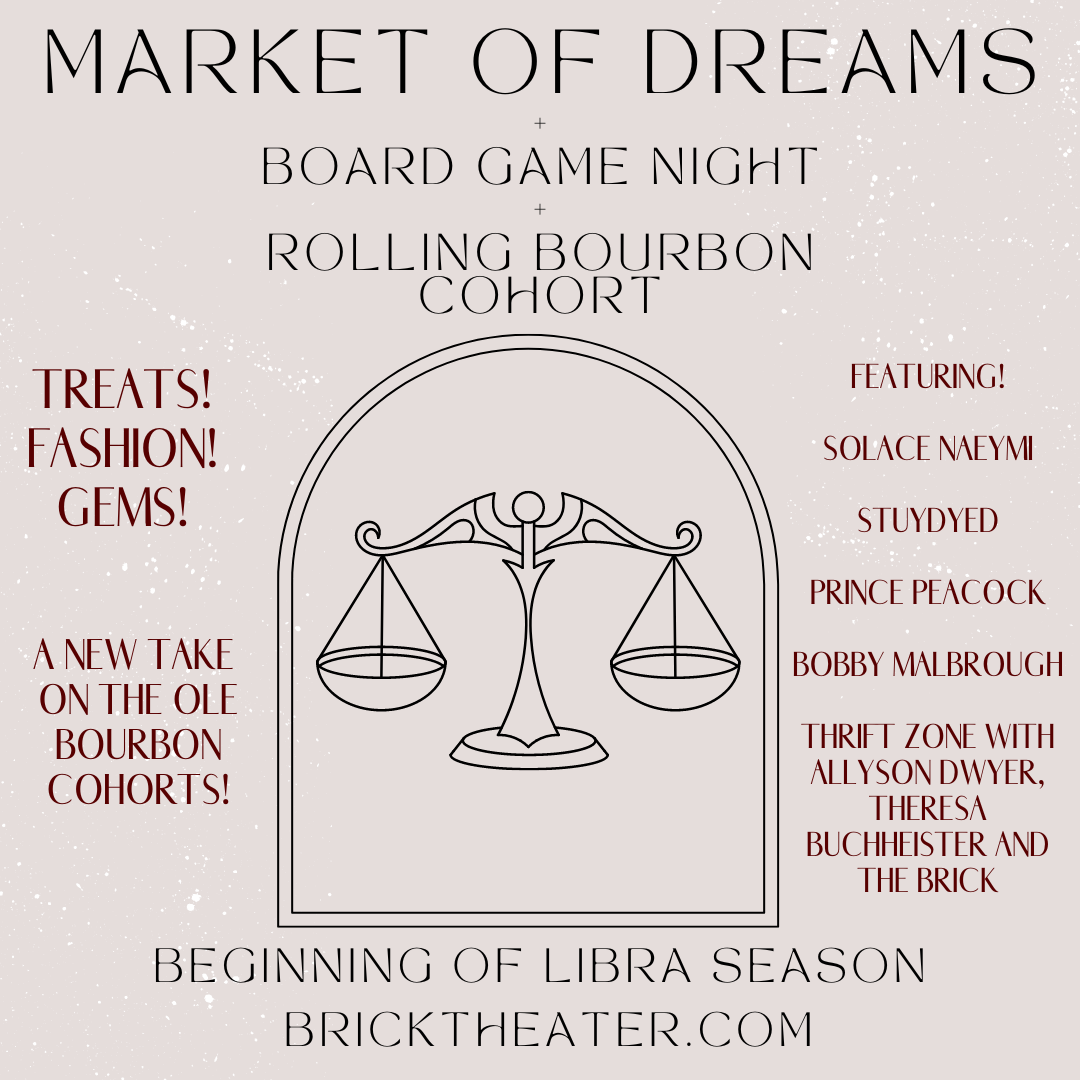 Sept 25: MARKET OF DREAMS