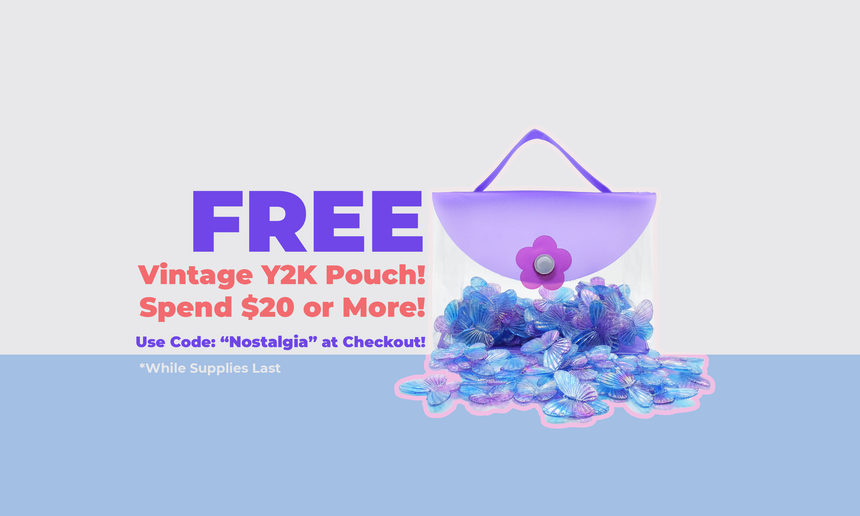 Spend $20 & Receive FREE Y2K Pouch!