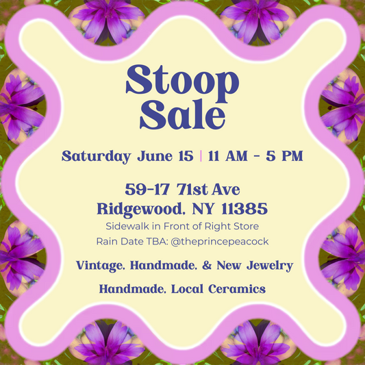 6/15: Stoop Sale!