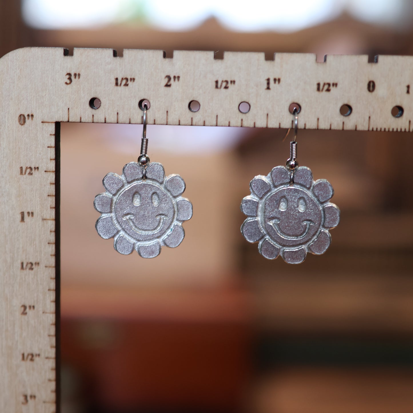 Flower Power Y2K Doodle Earrings