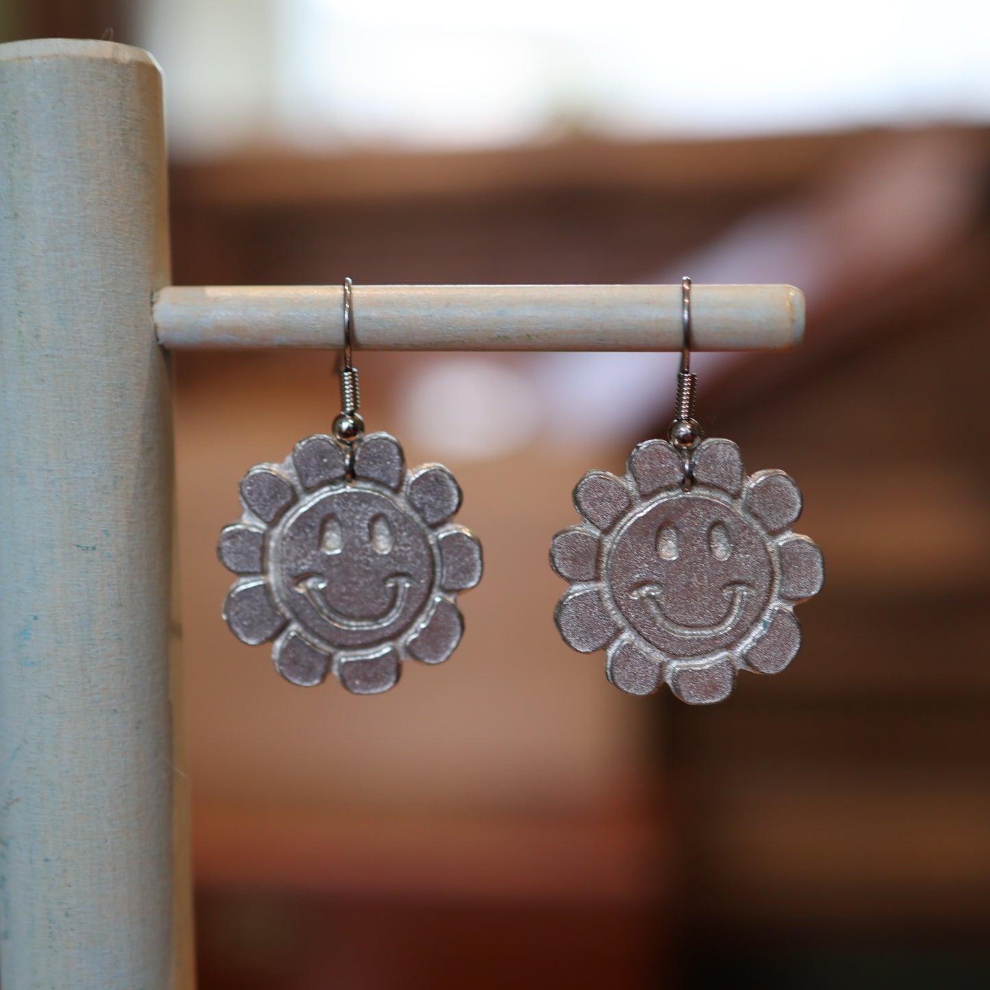 Flower Power Y2K Doodle Earrings