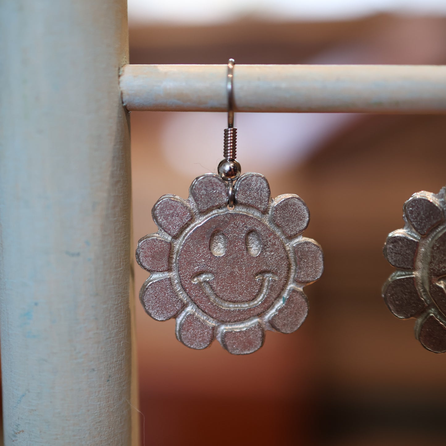 Flower Power Y2K Doodle Earrings